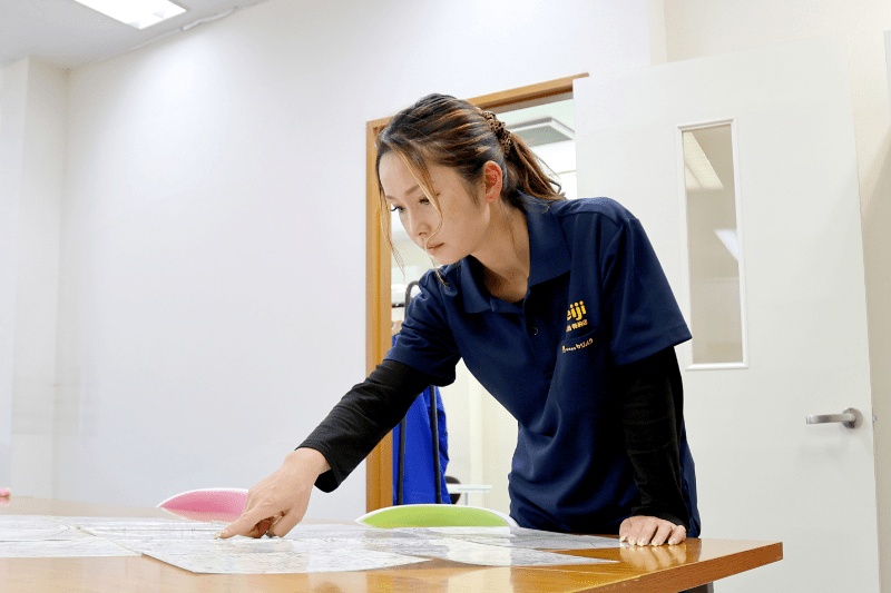従業員の様子